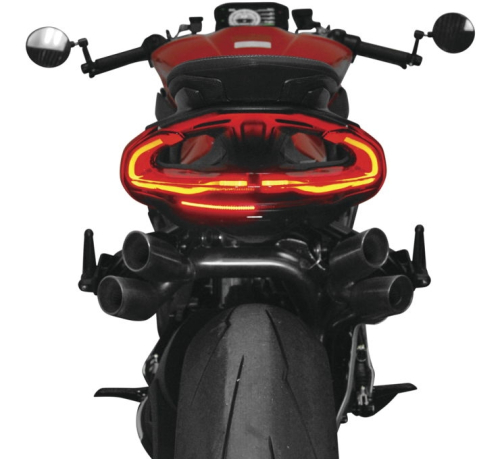 New Rage Cycles - New Rage Cycles LED Replacement Turn Signals - Rear - BRUTALE1K-RTS