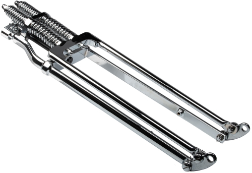 HardDrive - HardDrive Tapered Leg Springer  Forks - +6in.  - Chrome - 061-600