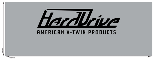 HardDrive - HardDrive Full Wall for Canopy - 10X20 - Gray/Black - 810-9898