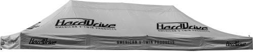 HardDrive - HardDrive Canopy Top Only - 10X20 - Gray/Black With Logo - 810-9894