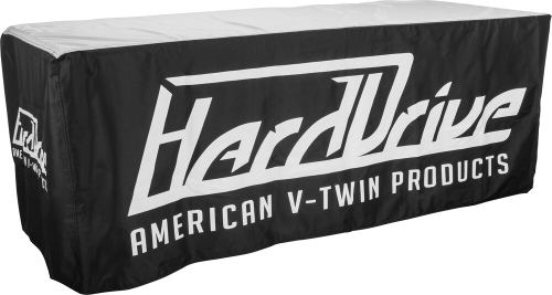 HardDrive - HardDrive Table Cover - 6ftx30in.x30in. -  Gray/Black - 810-9899