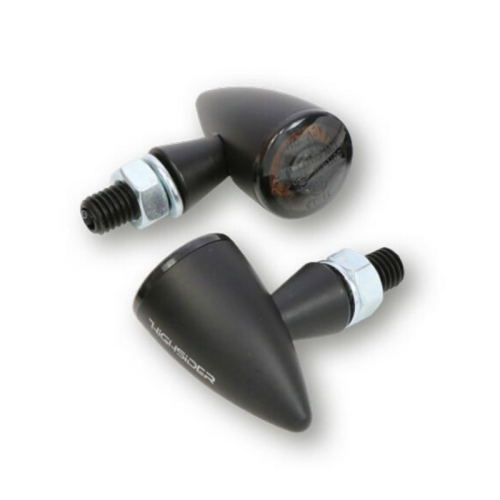 Highsider - Highsider Apollo Bullet LED Turn Signals and Position Light - Black - 204-173