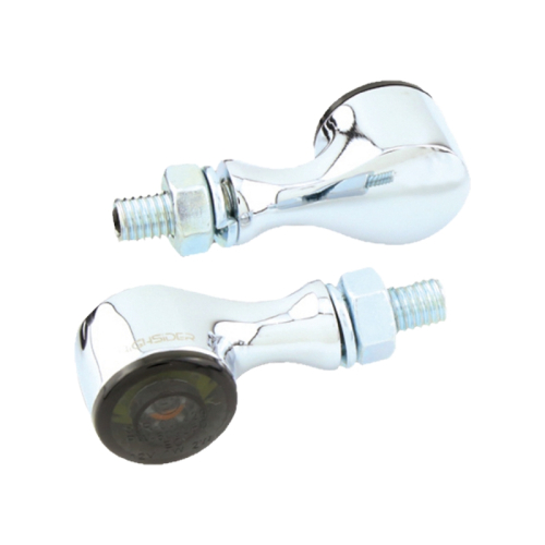 Highsider - Highsider Apollo Classic LED Tail/Brake Light and Turn Signals - Chrome - 254-177