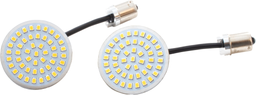 Letric Lighting Co. - Letric Lighting Co. Bullet Style Turn Signal LED Insert - 1156 - Amber - LLC-B6A