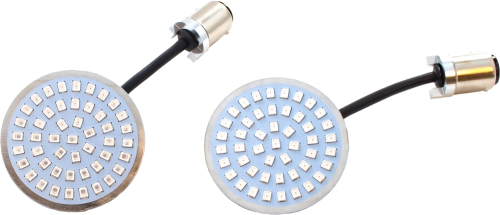 Letric Lighting Co. - Letric Lighting Co. Bullet Style Switchbacks Turn Signal LED Insert - 1157 -Red/Amber - LLC-B7SRA