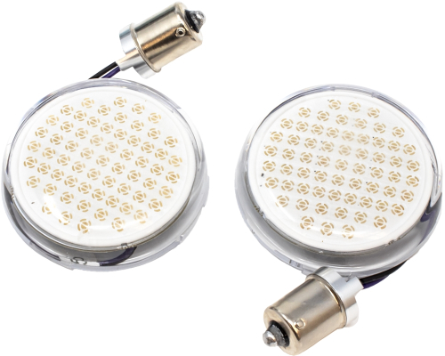 Letric Lighting Co. - Letric Lighting Co. Deluxe Bullet Style LED Insert - 1156 - Amber - LLC-D6A