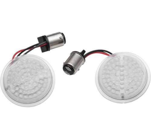 Kuryakyn - Kuryakyn Luminez LED Front Turn Signal Inserts - Amber - 2934