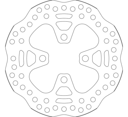 SBS - SBS Upgrade Rear Brake Rotor - 6023