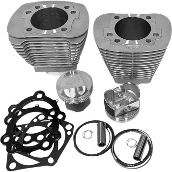 Revolution Performance - Revolution Performance Bolt-On Big Bore Kit (85in. Domed) - Bore 3-9/16in. - 10.3:1 Compression - Silver - RP201-203W