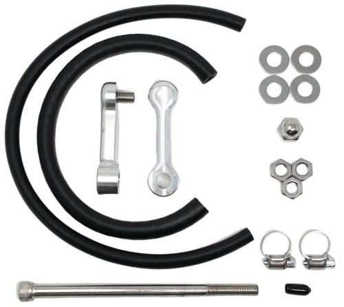 DK Custom Products - DK Custom Products Billet Tank Lift Kit with Machine Finish - 2in. - DK-DYN-TLK-2-DC-M