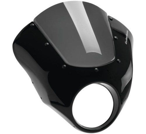 CustomAcces - CustomAcces Dark Night Semi-Fairing - Dark Smoke - CUP0015F