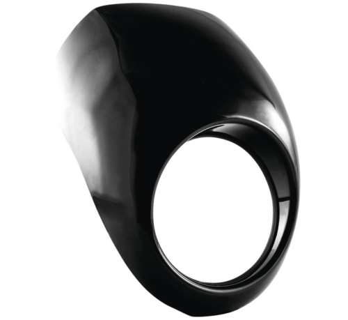 CustomAcces - CustomAcces Free Spirit Semi-Fairing - Matte Black - CUP002Z