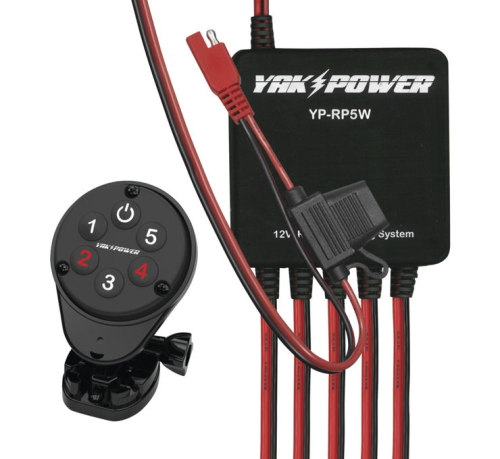 Bazooka - Bazooka 5-Circuit Wireless Switch - YP-RP5W-OR