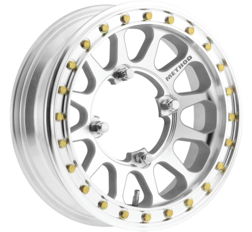 Method - Method 401-R Beadlock Wheels - 15x5 - 4+1 Offset - 5/4.5 - Machinec - MR40155012340B