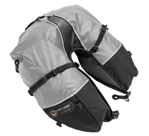 Giant Loop - Giant Loop Coyote Roll Top Saddlebag - Gray - CSB20-G