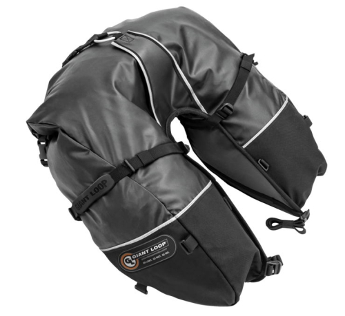 Giant Loop - Giant Loop Coyote Roll Top Saddlebag - Black - CSB20-B
