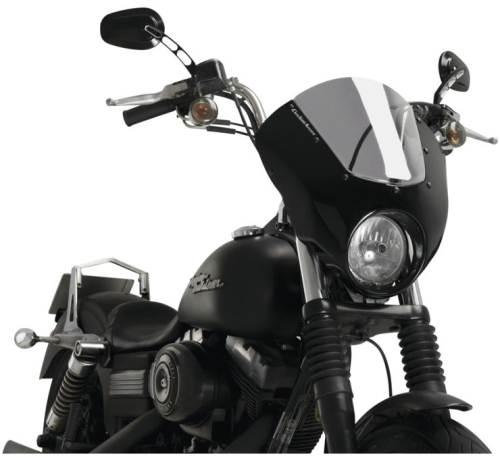 CustomAcces - CustomAcces Dark Night Semi-Fairing - Smoke - CUP0023H