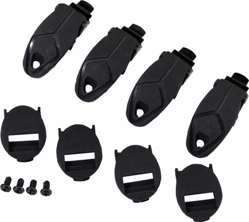 Moose Racing - Moose Racing Qualifier Boot Buckle Kit - Black - 3430-1006