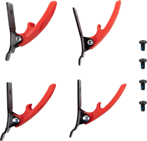 Moose Racing - Moose Racing Qualifier Boot Buckle Kit - Red - 3430-1008