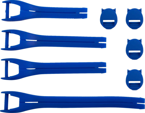 Moose Racing - Moose Racing Qualifier Boot Strap Kit - Blue - 10-15 - 3430-1020