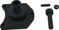 All Balls - All Balls End Cover Starter Button - Wrinkle Black - 79-4008