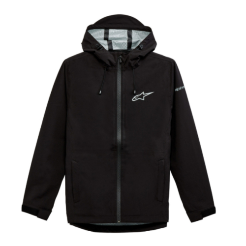 Alpinestars - Alpinestars Omni Rain Jacket - 1232-11010-10-L - Black - Large