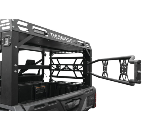 Thumper Fab - Thumper Fab Rear Door for Ultimate Bed Rack - TF011902.C-BK