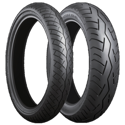 Bridgestone - Bridgestone BT45F Front/Rear Tires - 100/90-19 - 1029