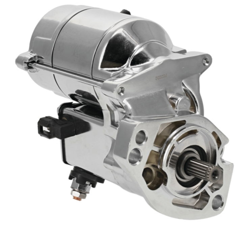 Bikers Choice - Bikers Choice 1.4 KW Starter - Chrome - 18199CN