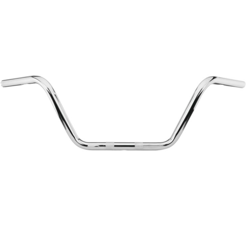 Bikers Choice - Bikers Choice 1in. Medium Buckhorn Custom V-Twin Handlebar - FBW - Chrome - 402214