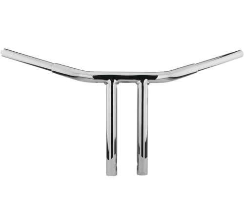 Bikers Choice - Bikers Choice 1-1/4in. Straight T-Bar - 10in. - Chrome - 402254