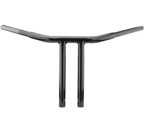 Bikers Choice - Bikers Choice 1-1/4in. Straight T-Bar - 12in. - Black - 402257