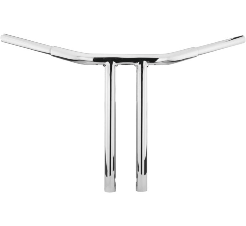 Bikers Choice - Bikers Choice 1-1/4in. Straight T-Bar - 14in. - Chrome - 402258