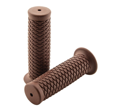 Bikers Choice - Bikers Choice Ol' Skool Grips - Scales - Brown - 485806