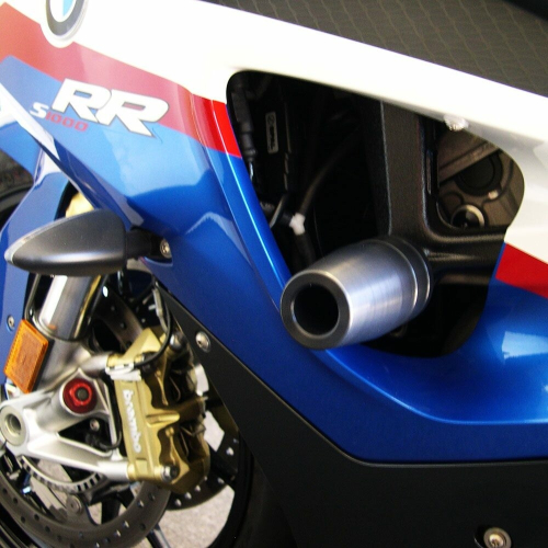 Shogun Motorsports - Shogun Motorsports Frame No Cut Sliders Black BMW - 750-7729