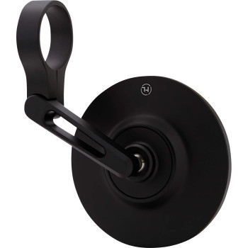 Highsider - Highsider Conero 2 Short Bar End Mirror - Anodized Black - 301-079