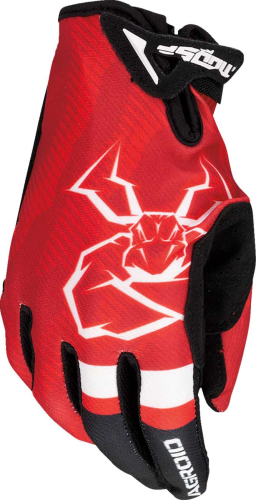 Moose Racing - Moose Racing Agroid Pro Gloves - 3330-7572 - Red - Small