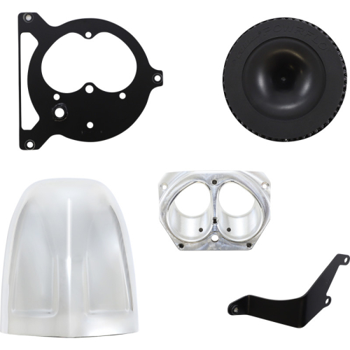 Cobra - Cobra PowrFlo Air Intake Kit - Chrome - 06-0245-SB