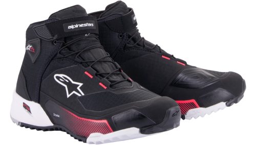 Alpinestars - Alpinestars CR-X Drystasr Riding Womens Shoes - 2611523183210 - Black/White/Diva Pink - 10