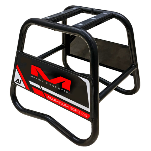 Matrix Concepts LLC - Matrix Concepts LLC A1 Aluminum Stand - Black/Red - A1-102