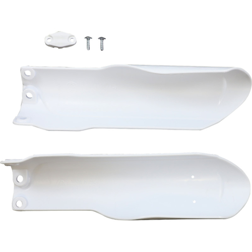 UFO Plastics - UFO Plastics Fork Tube Protector - White - GG07118-041