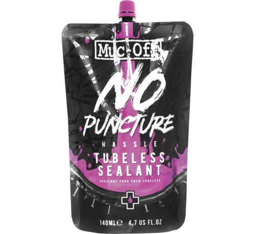 Muc-Off - Muc-Off No Puncture Hassle Tubeless Sealant - 140ml Pouch - 821