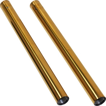 Arlen Ness - Arlen Ness Fork Tube - 49 mm - Gold - 121-000