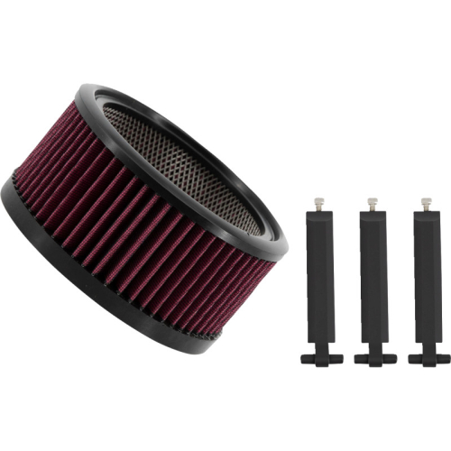 Trask Performance - Trask Performance Big Power Filter Kit - Black - TM-1020-BPBK