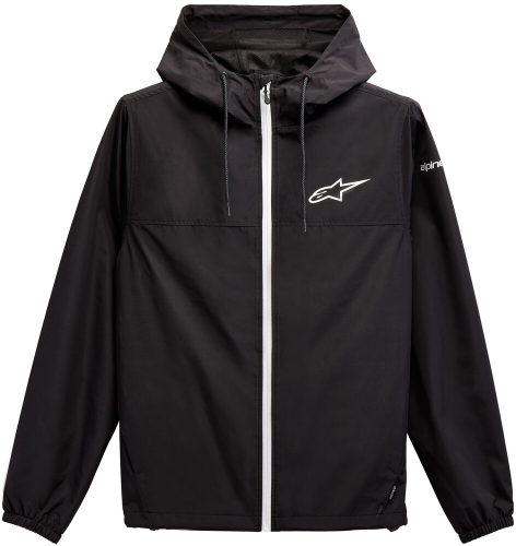 Alpinestars - Alpinestars Treq Windbreaker Jacket - 1232-11020-1020-L - Black/White - Large