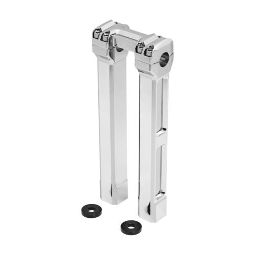 Kuryakyn - Kuryakyn Billet Risers - Chrome - 12in. - 6130