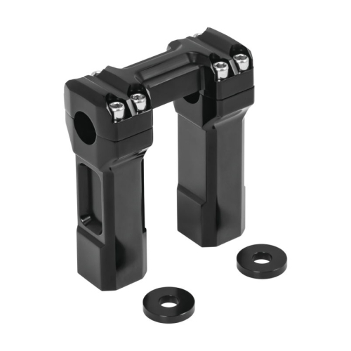 Kuryakyn - Kuryakyn Billet Risers - Black Anodized - 5in. - 6132
