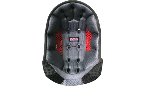 6D - 6D Liner for ATR-2 Youth Helmet - Md - Black/Silver/Red - 70-1111