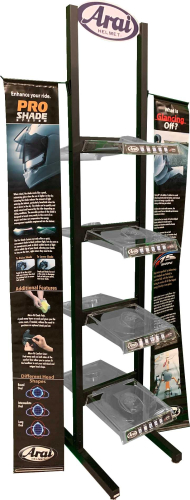 Arai Helmets - Arai Helmets 8 Piece Display Tower Helmets - 12-1493