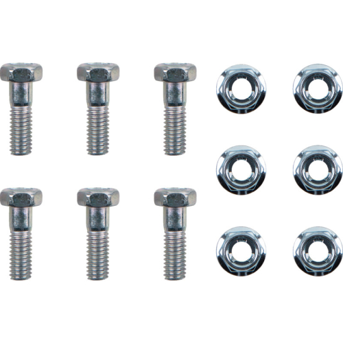 Moto-Master - Moto-Master Brake Rotor Bolts - M6x20 - 12005-PU